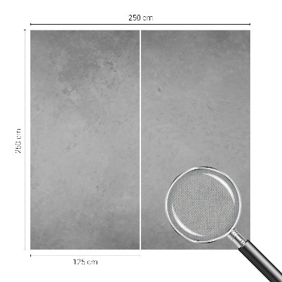 Carta da parati panoramica effetto 3D Grigio elegante