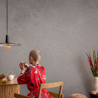 Carta da parati panoramica effetto 3D Grigio elegante