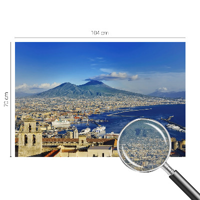 Carta da parati effetto profondità Panorama costiero