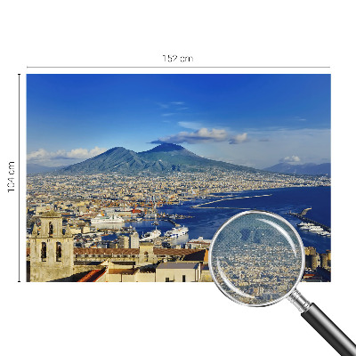 Carta da parati effetto profondità Panorama costiero