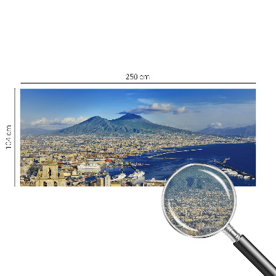 Carta da parati effetto profondità Panorama costiero