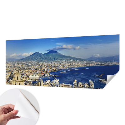 Carta da parati effetto profondità Panorama costiero