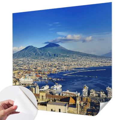 Carta da parati effetto profondità Panorama costiero