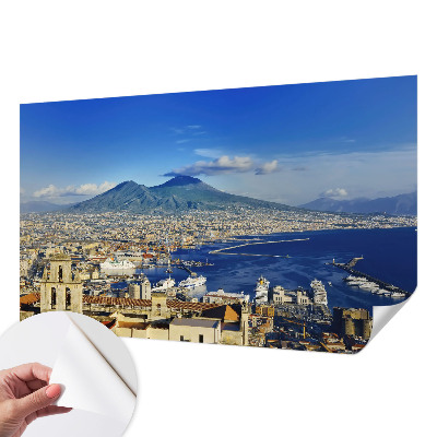 Carta da parati effetto profondità Panorama costiero