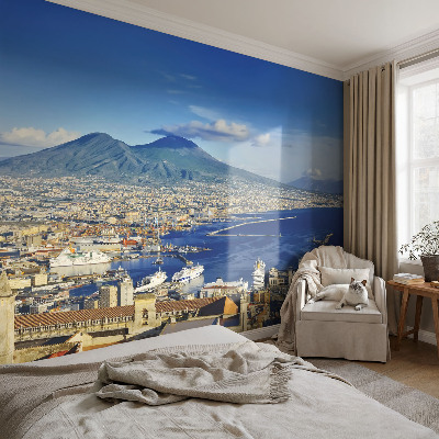 Carta da parati effetto profondità Panorama costiero