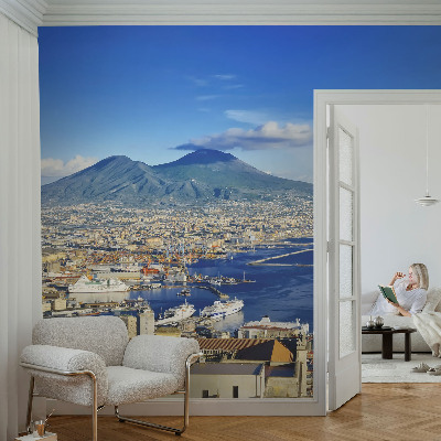 Carta da parati effetto profondità Panorama costiero
