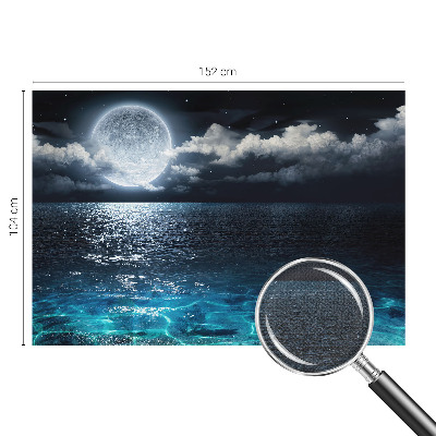 Carta da parati per cameretta Mare notturno