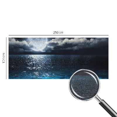 Carta da parati per cameretta Mare notturno