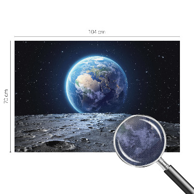 Fotomurale per cameretta Panorama cosmico