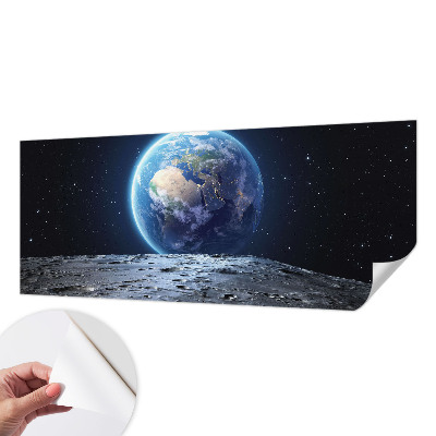 Fotomurale per cameretta Panorama cosmico