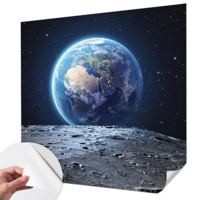 Fotomurale per cameretta Panorama cosmico