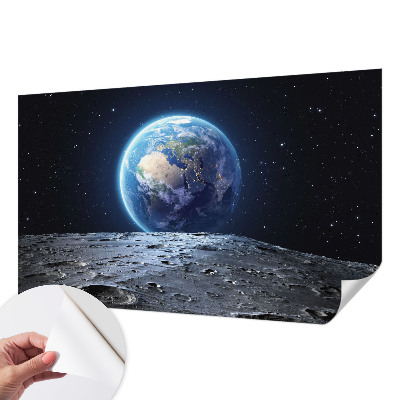 Fotomurale per cameretta Panorama cosmico