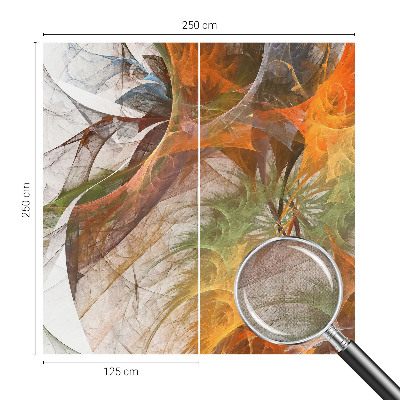 Carta da parati 3D caleidoscopio astratto