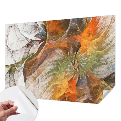 Carta da parati 3D caleidoscopio astratto