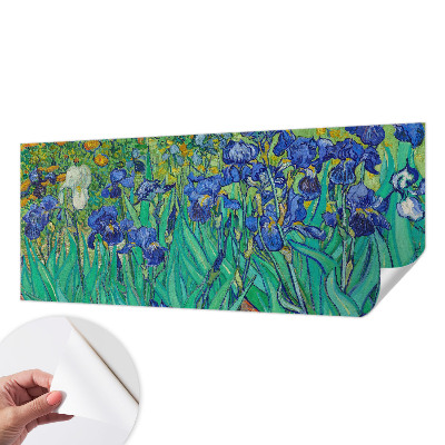 Carta da parati panoramica effetto 3D Fiori da giardino