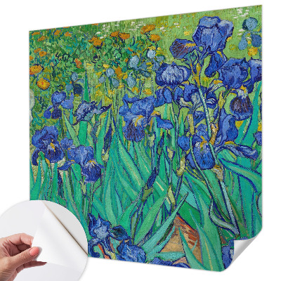 Carta da parati panoramica effetto 3D Fiori da giardino
