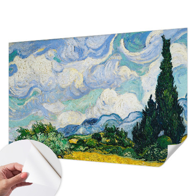 Fotomurale effetto 3D Nuvole espressive