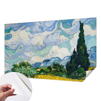 Fotomurale effetto 3D Nuvole espressive