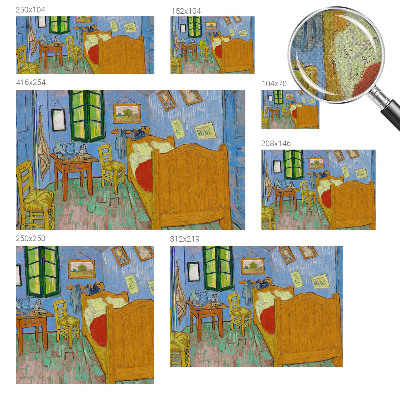 Carta da parati effetto profondità Arredamento accogliente