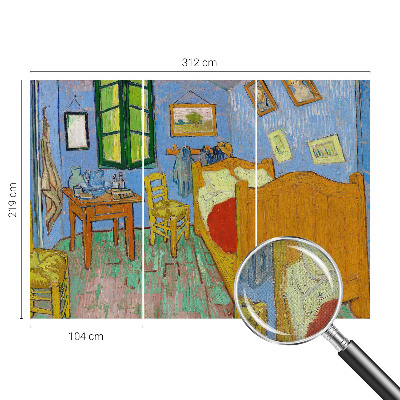 Carta da parati effetto profondità Arredamento accogliente