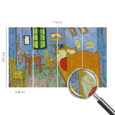 Carta da parati effetto profondità Arredamento accogliente