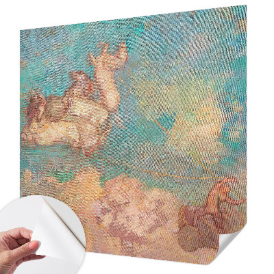 Carta da parati per cameretta Pegasi celestiali