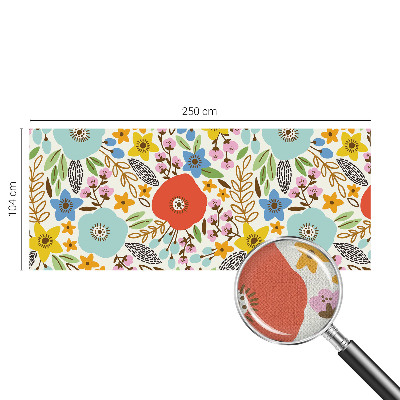 Fotomurale adesivo Motivo floreale