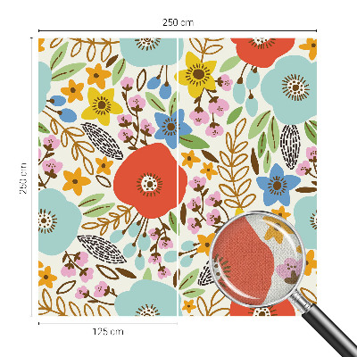 Fotomurale adesivo Motivo floreale