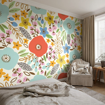 Fotomurale adesivo Motivo floreale