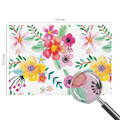 Carta da parati cameretta Freschezza floreale