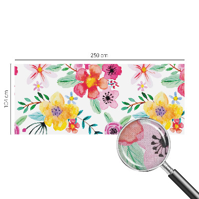 Carta da parati cameretta Freschezza floreale