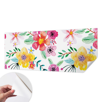 Carta da parati cameretta Freschezza floreale