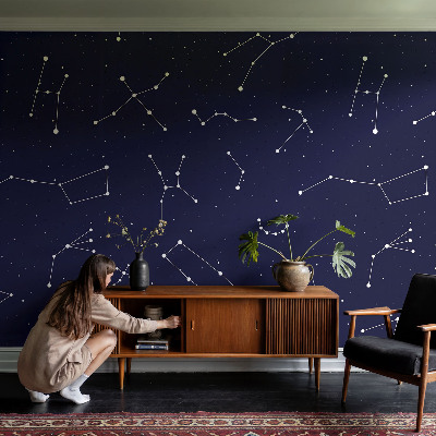 Carta da parati effetto profondità Cielo Astro