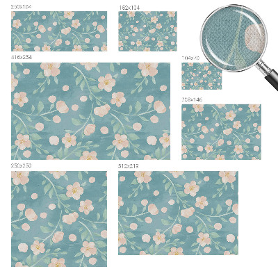 Carta da parati per cameretta Eleganza floreale