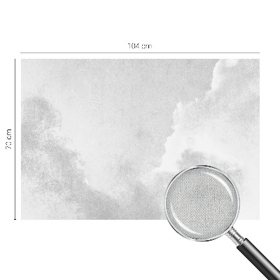 Fotomurale per cameretta Nuvolette delicate