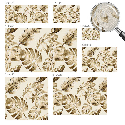 Fotomurale per bambini flora esotica