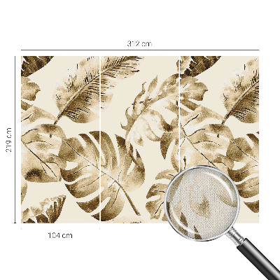 Fotomurale per bambini flora esotica