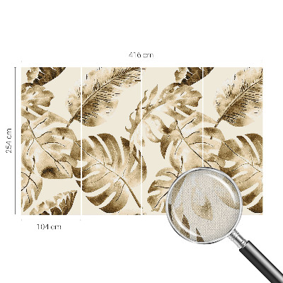 Fotomurale per bambini flora esotica