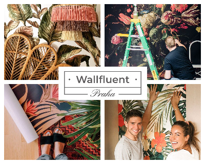 Fotomurale per bambini flora esotica