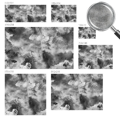 Fotomurale adesivo Nuvole grigie