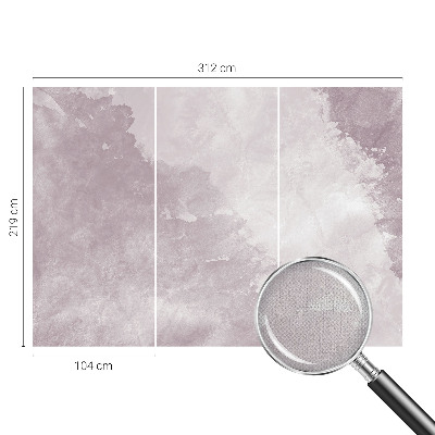 Fotomurale 3D Astrazione viola