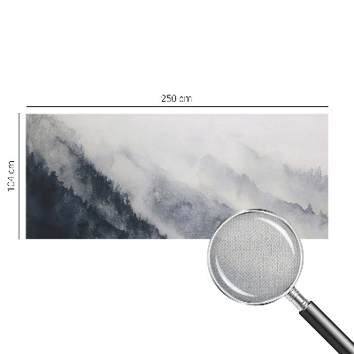 Fotomurale effetto 3D Nebbia di montagna