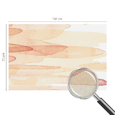 Carta da parati effetto profondità Pennellate pastello