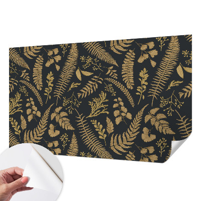 Carta da parati adesiva Foglie botaniche