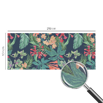 Fotomurale per bambini Fiori tropicali