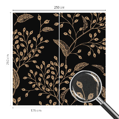Carta da parati 3D eleganza botanica