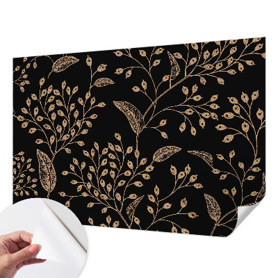 Carta da parati 3D eleganza botanica