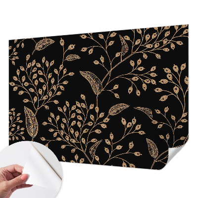Carta da parati 3D eleganza botanica