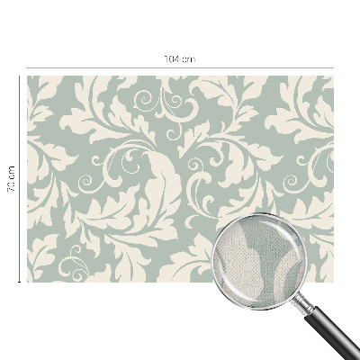 Fotomurale effetto 3D Foglie decorative