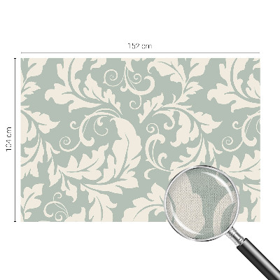 Fotomurale effetto 3D Foglie decorative